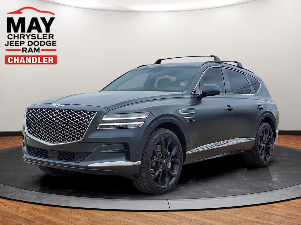 Brunswick Green Matte 2024 Genesis GV80 3.5T Prestige Signature AWD SUV / Crossover All-Wheel Drive 8-Speed Automatic