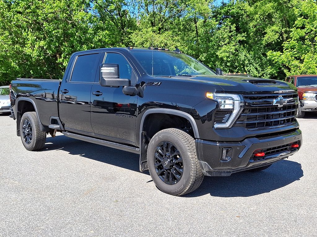Black 2025 Chevrolet Silverado 2500HD Pickup Truck Four-Wheel Drive Automatic