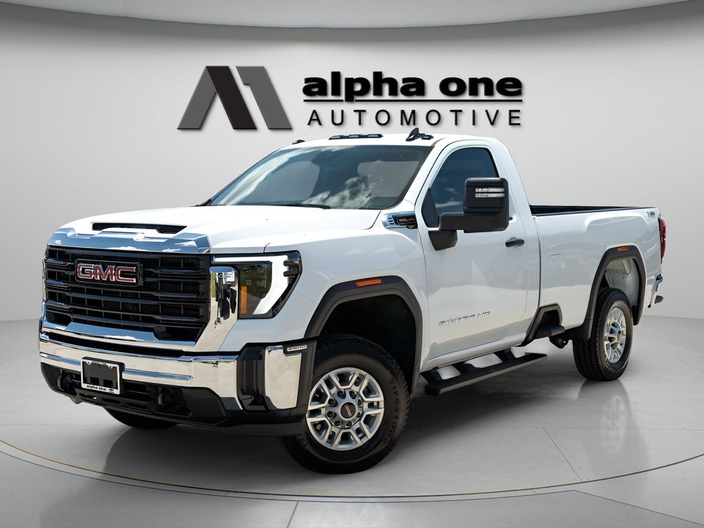 Summit White 2026 GMC Sierra 2500HD Pickup Truck Four-Wheel Drive Automatic