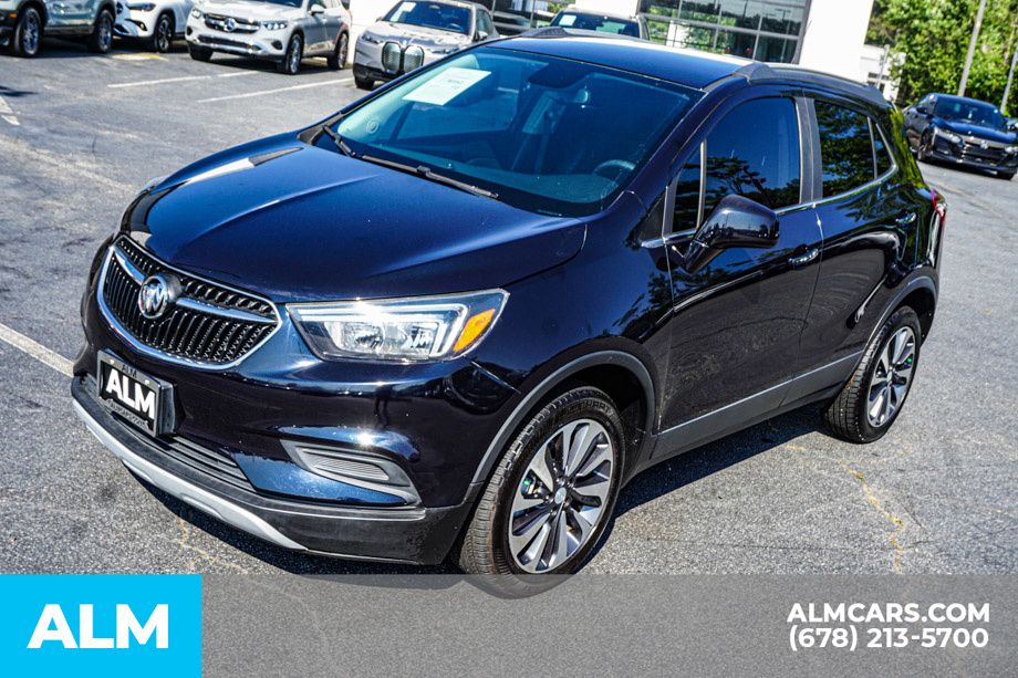 Used 2021 Blue Buick Preferred image 14