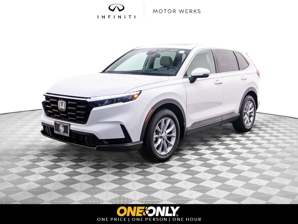 White 2024 Honda CR-V EX-L AWD SUV / Crossover All-Wheel Drive Continuously Variable Transmission