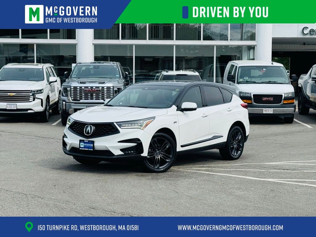 White 2020 Acura RDX SH-AWD with A-Spec Package SUV / Crossover All-Wheel Drive Automatic