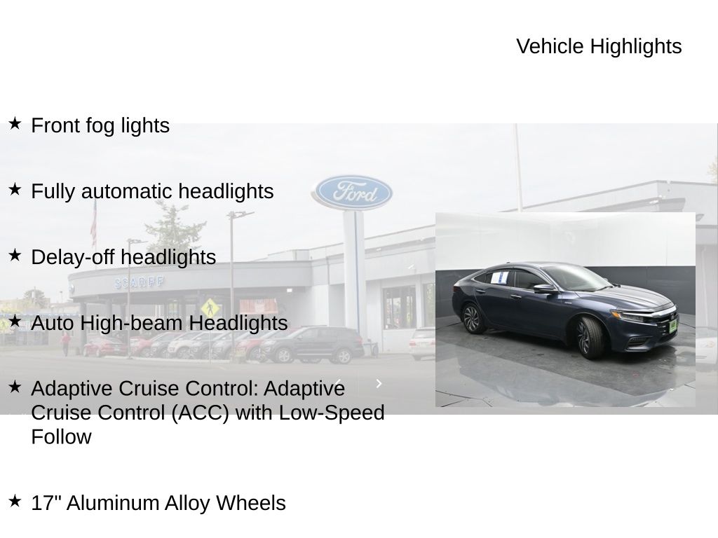 2020 Honda Insight Touring