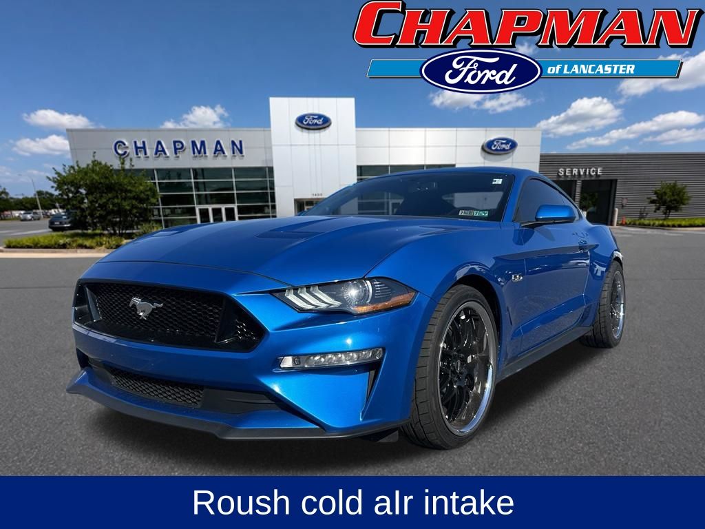 Blue Metallic 2020 Ford Mustang Coupe Rear-Wheel Drive 6-Speed Manual