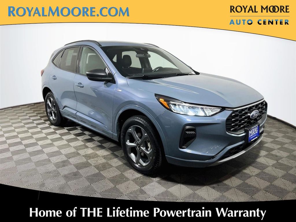 Vapor Blue 2024 Ford Escape SUV / Crossover All-Wheel Drive 8-Speed Automatic