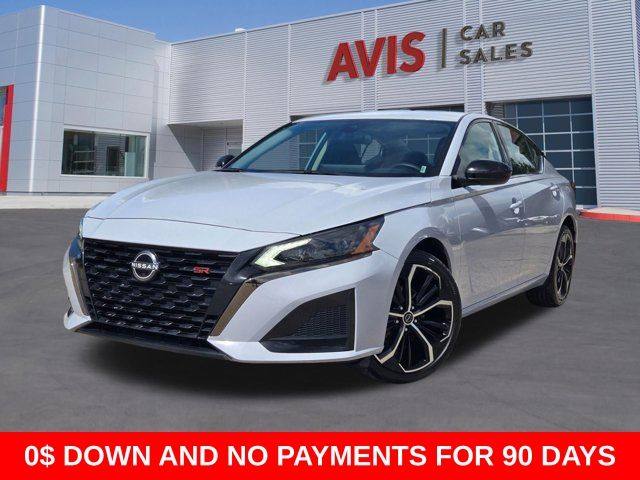Gray Sky Pearl 2025 Nissan Altima 2.5 SR AWD Sedan All-Wheel Drive Continuously Variable Transmission
