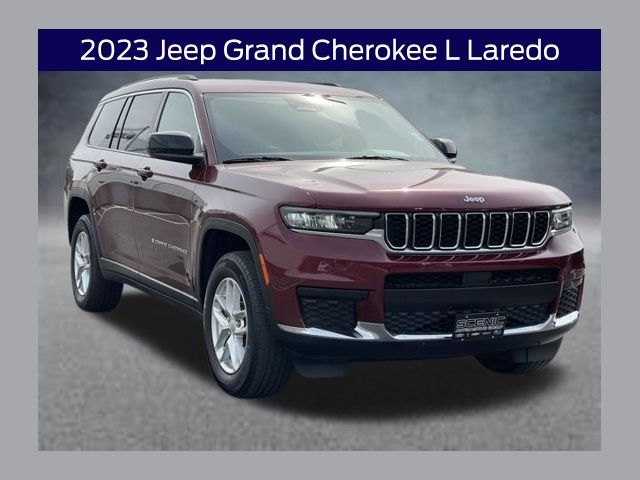 Velvet Red Pearlcoat 2023 Jeep Grand Cherokee L SUV / Crossover Four-Wheel Drive 8-Speed Automatic