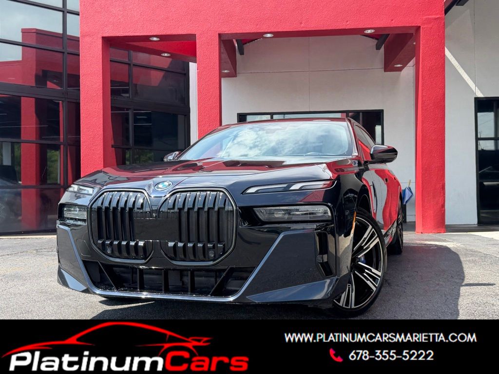 Carbon Black Metallic 2024 BMW 7 Series Sedan All-Wheel Drive 8-Speed Automatic