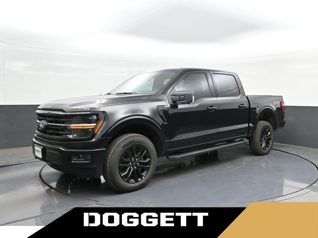 Black Metallic 2026 Ford F-150 XLT SuperCrew 4WD Pickup Truck Four-Wheel Drive Automatic