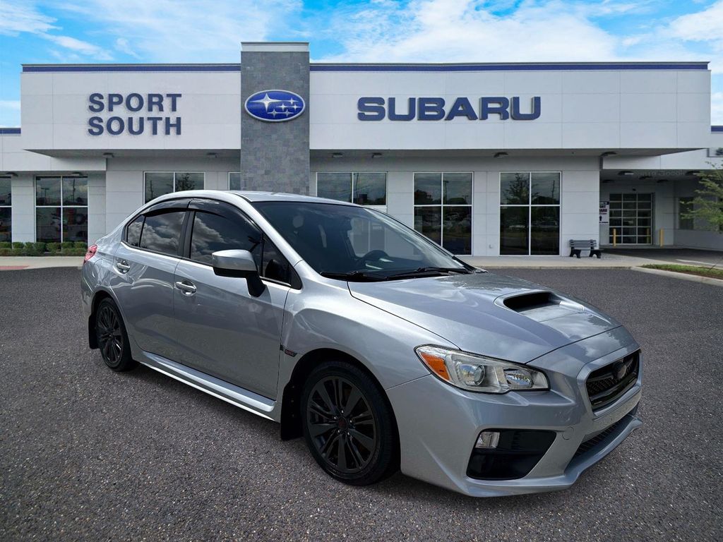 Ice Silver Metallic 2017 Subaru WRX Sedan Sedan All-Wheel Drive 6-Speed Manual