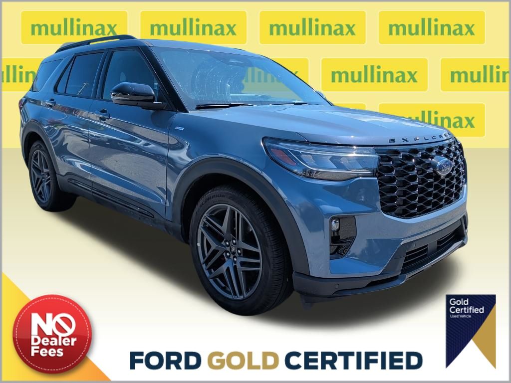 Vapor Blue Metallic 2026 Ford Explorer SUV / Crossover Rear-Wheel Drive Automatic