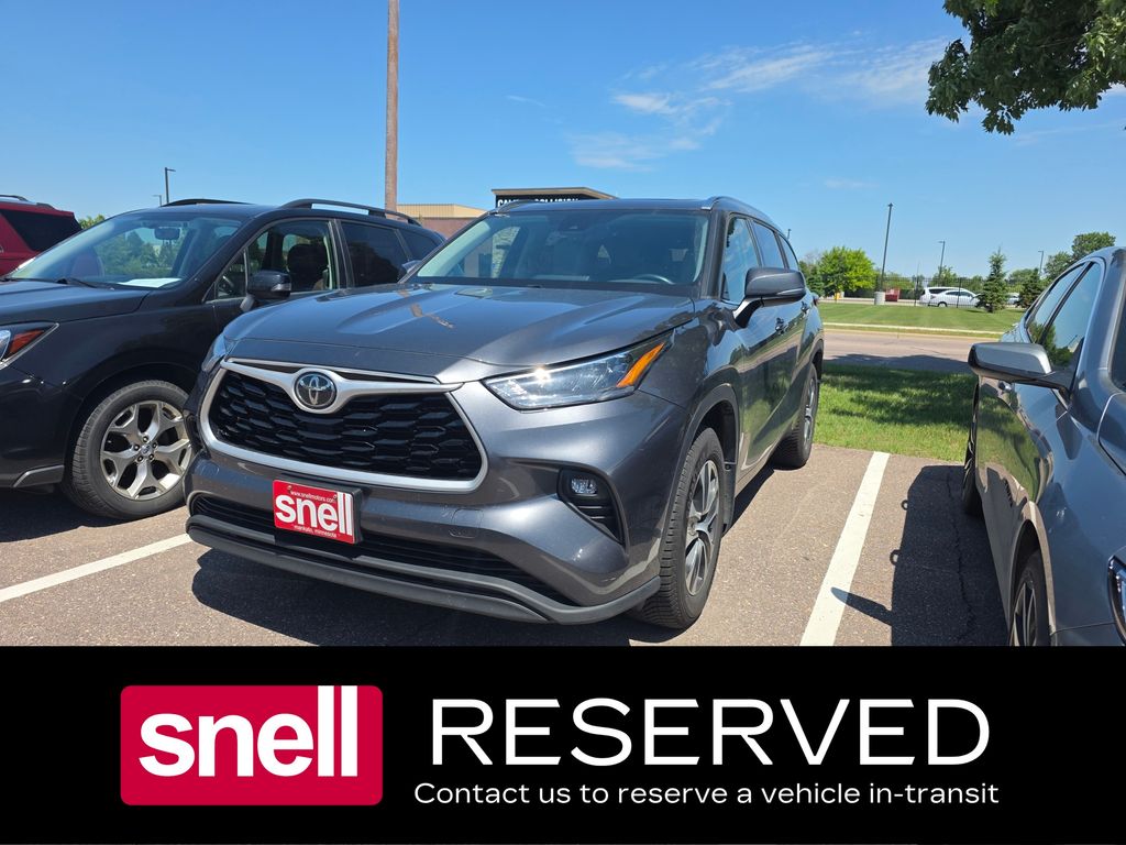Magnetic Gray Metallic 2020 Toyota Highlander SUV / Crossover All-Wheel Drive 8-Speed Automatic