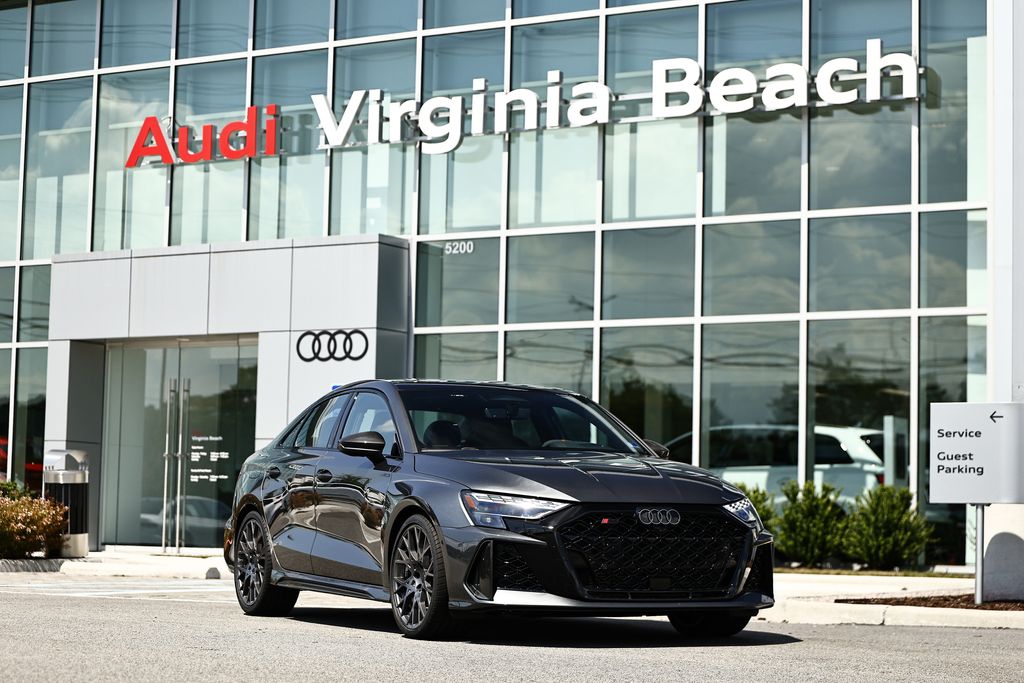 Daytona Gray Pearl Effect 2026 Audi RS 3 Sedan All-Wheel Drive 7-Speed Automatic