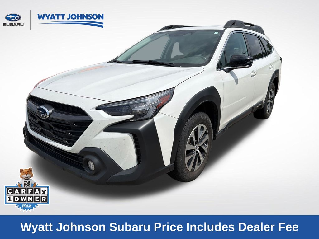 Crystal White Pearl 2025 Subaru Outback SUV / Crossover All-Wheel Drive Continuously Variable Transmission