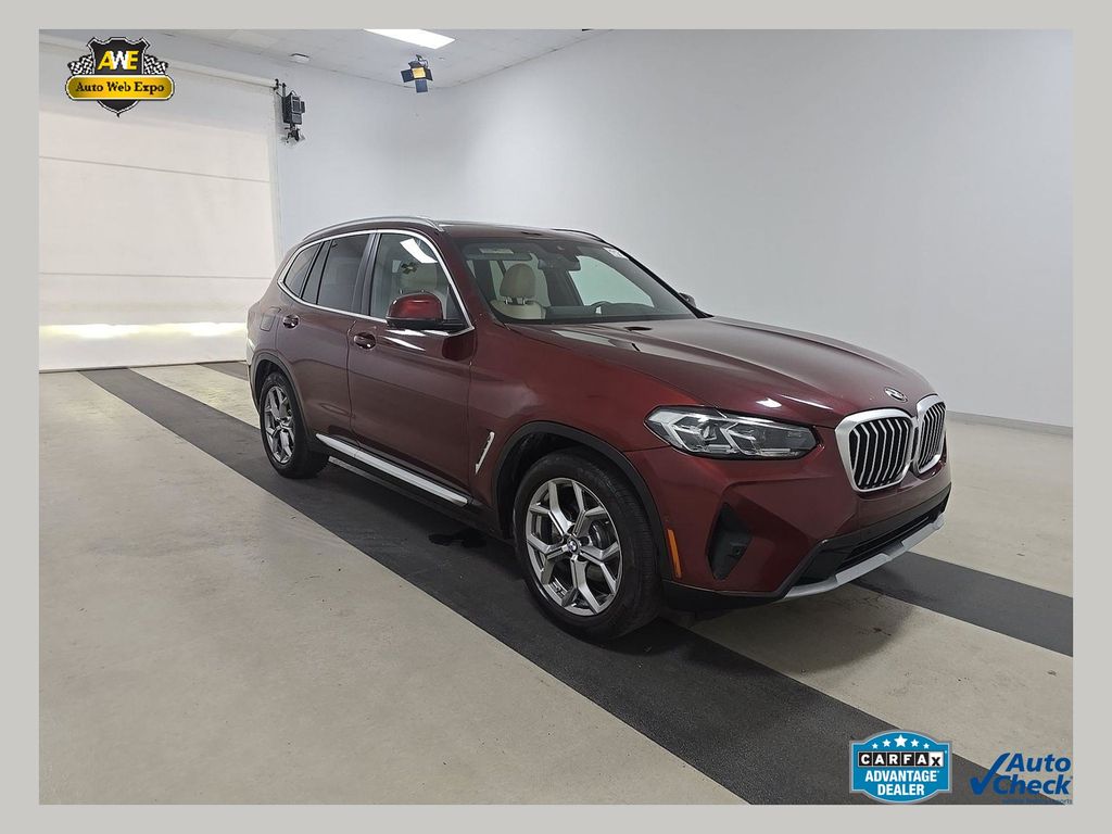 Aventurin Red Metallic 2024 BMW X3 SUV / Crossover Rear-Wheel Drive 8-Speed Automatic