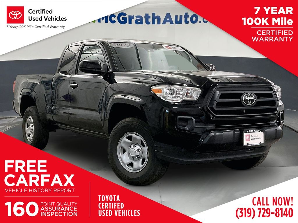 Black 2023 Toyota Tacoma Pickup Truck 4X2 6-Speed Automatic