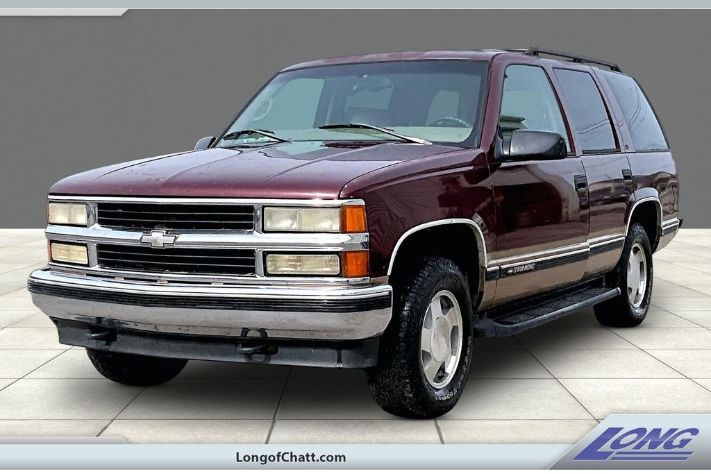 Dark Carmine Red Metallic 1999 Chevrolet Tahoe SUV / Crossover Four-Wheel Drive 4-Speed Automatic Overdrive