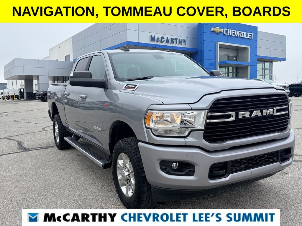 Billet Silver Metallic Clearcoat 2020 RAM 2500 Big Horn Crew Cab 4WD Pickup Truck Four-Wheel Drive 8-Speed Automatic