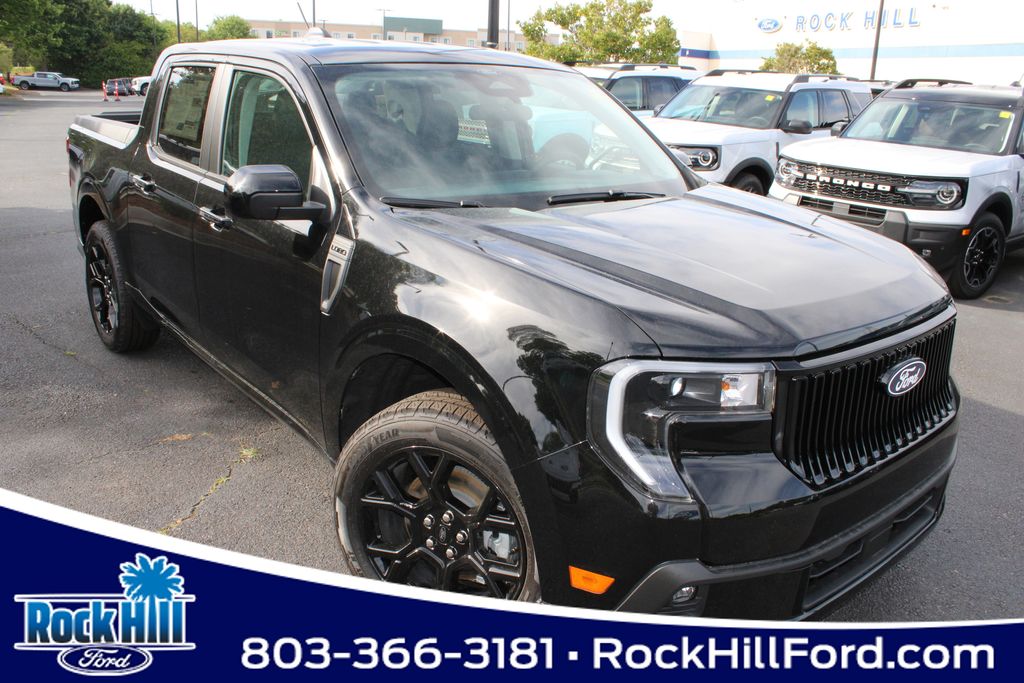 Shadow Black 2026 Ford Maverick Lobo SuperCrew AWD Pickup Truck All-Wheel Drive 7-Speed Automatic