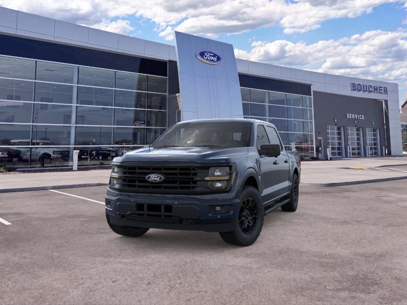 New 2026 Antimatter Blue Metallic Ford XLT image 2