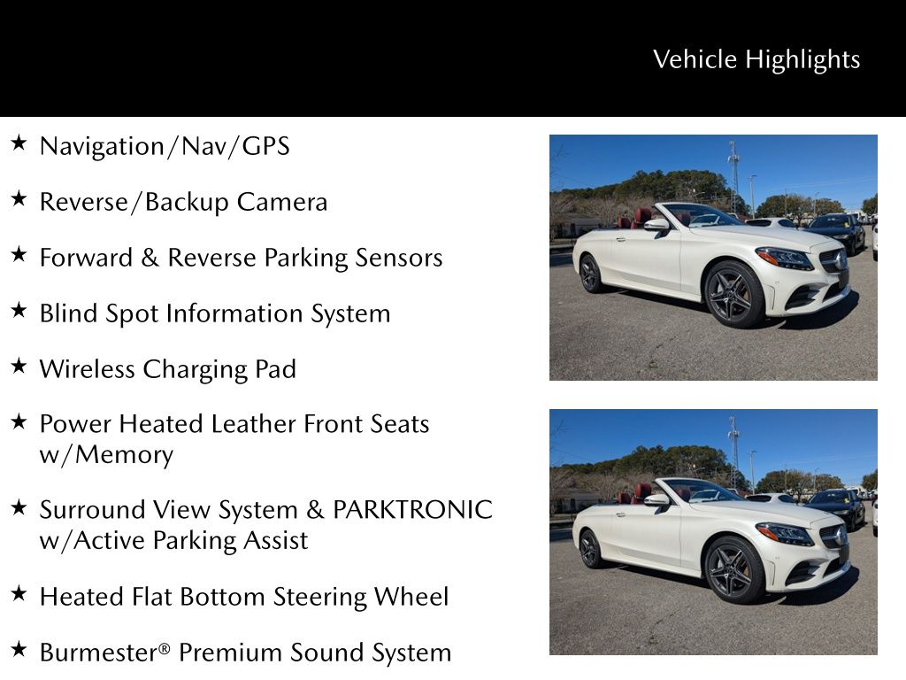 2023 Mercedes-Benz C 300 4MATIC Cabriolet