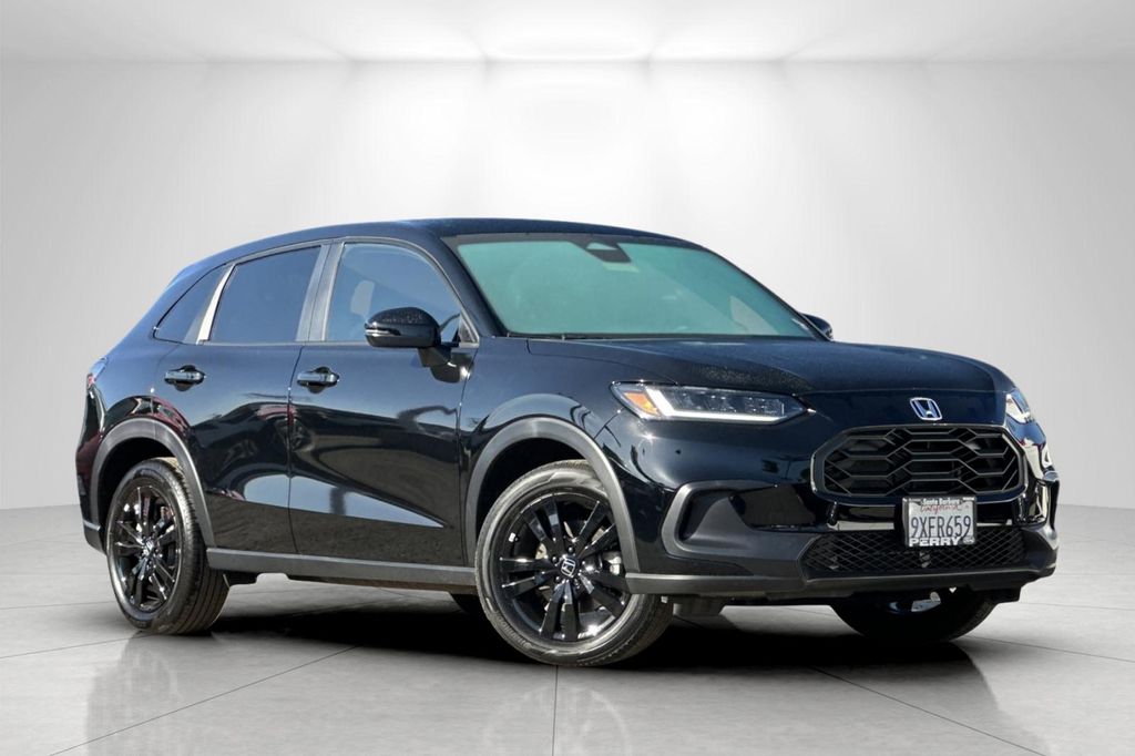 Black 2026 Honda HR-V SUV / Crossover Front-Wheel Drive Continuously Variable Transmission