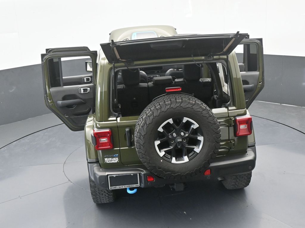 Used 2024 Sarge Green Clearcoat Jeep Rubicon X 4xe image 77