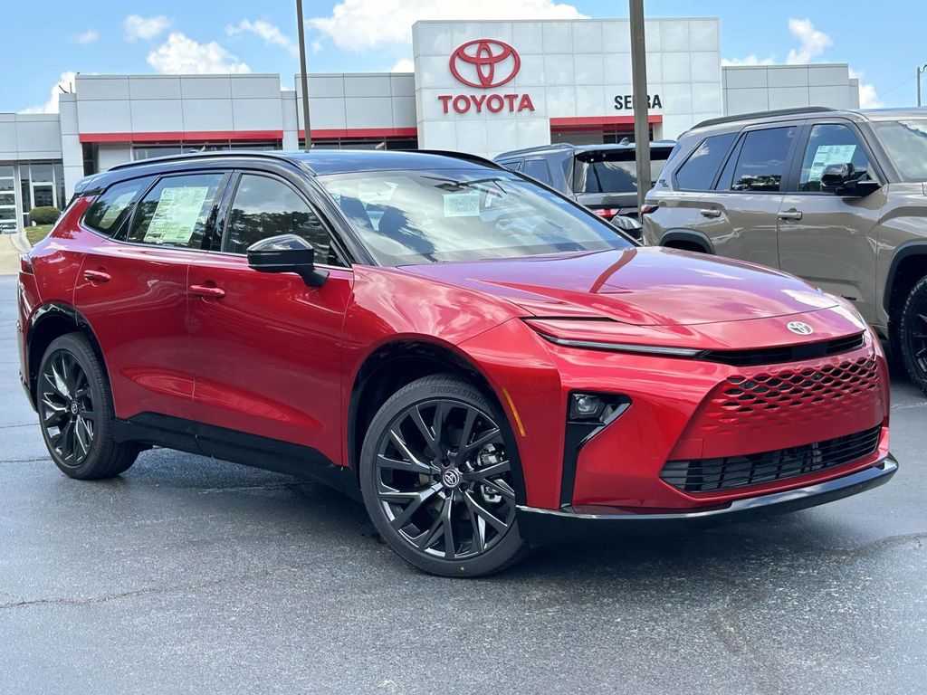 Black 2026 Toyota Crown Signia SUV / Crossover All-Wheel Drive Continuously Variable Transmission