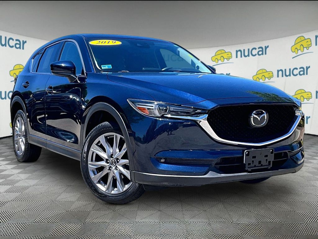 Deep Crystal Blue Mica 2019 Mazda CX-5 Grand Touring AWD SUV / Crossover All-Wheel Drive 6-Speed Automatic