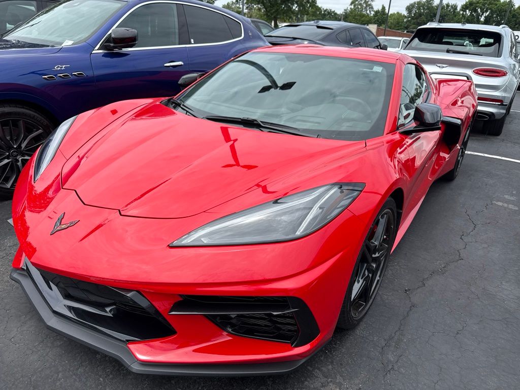 Torch Red 2021 Chevrolet Corvette Coupe Rear-Wheel Drive 8-Speed Dual Clutch
