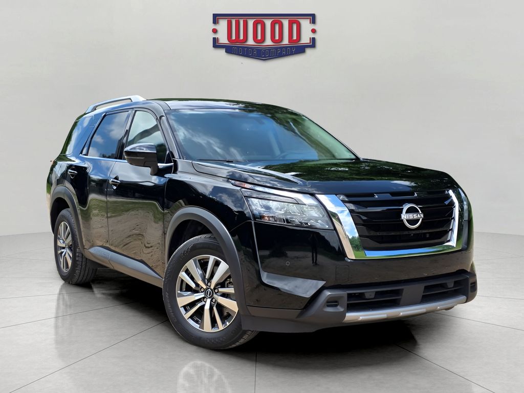 Super Black 2025 Nissan Pathfinder SL 4WD SUV / Crossover All-Wheel Drive 9-Speed Automatic