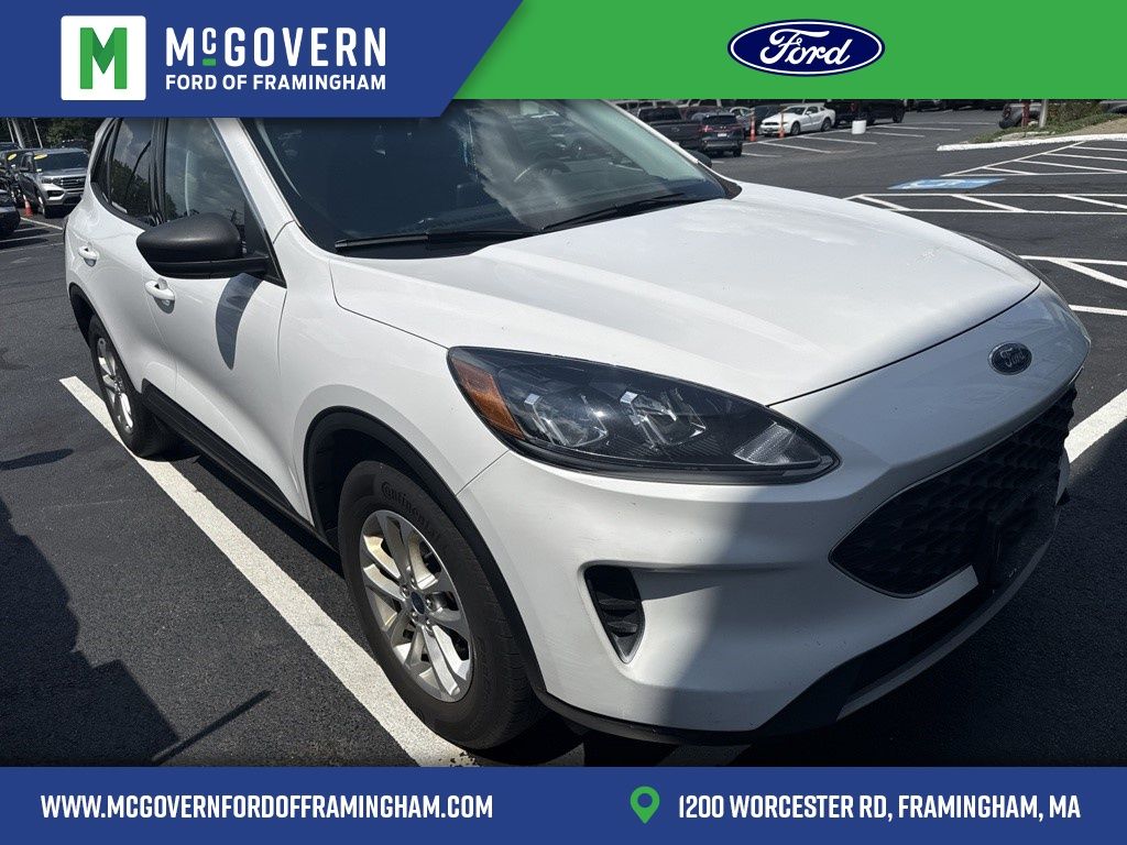 Oxford White 2022 Ford Escape Hybrid SUV / Crossover All-Wheel Drive Continuously Variable Transmission
