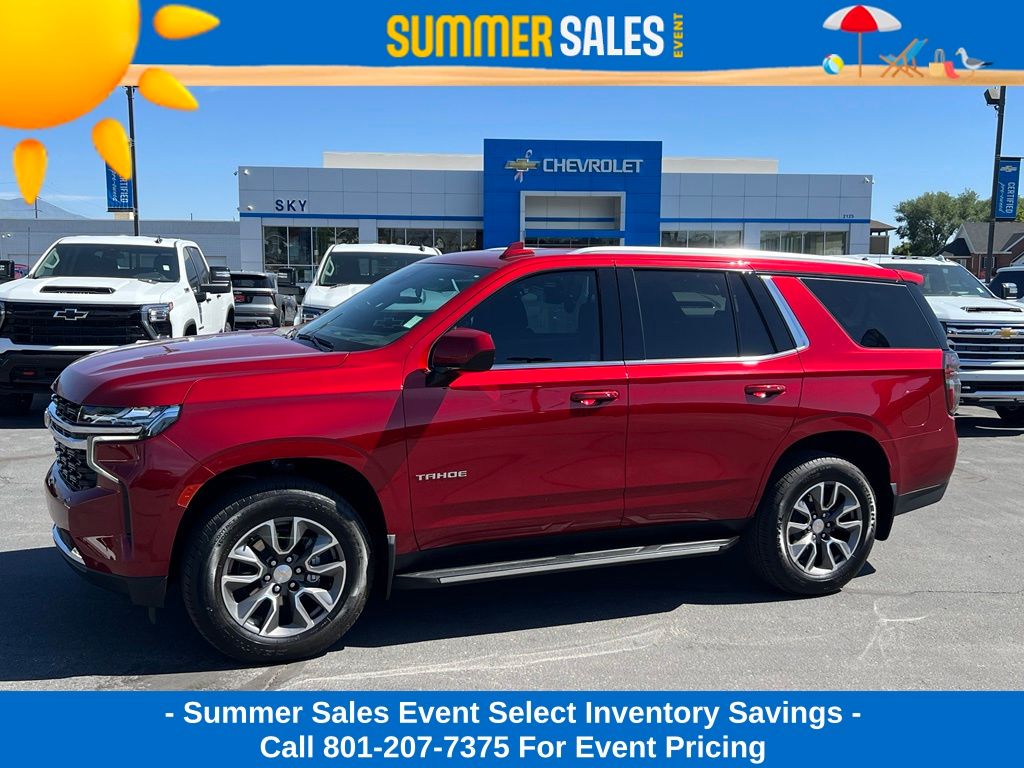 Radiant Red Tintcoat 2024 Chevrolet Tahoe SUV / Crossover Four-Wheel Drive Automatic