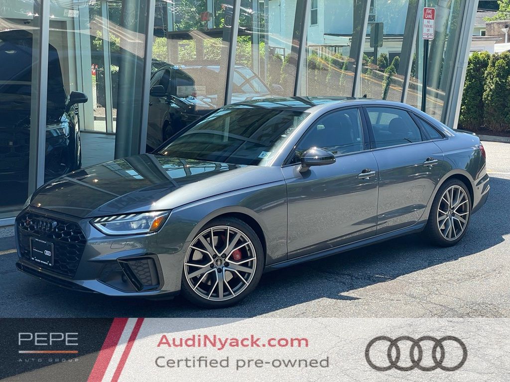 Daytona Gray Pearl 2023 Audi S4 Sedan All-Wheel Drive 8-Speed Automatic