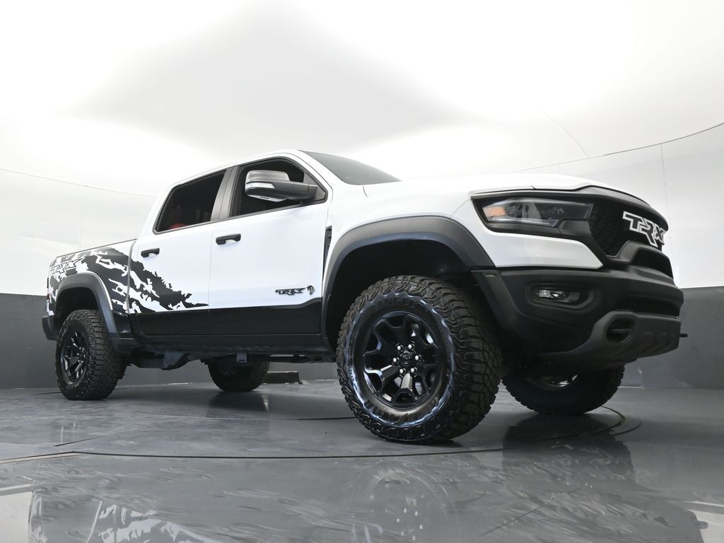 Used 2022 Bright White Clearcoat Ram TRX image 61