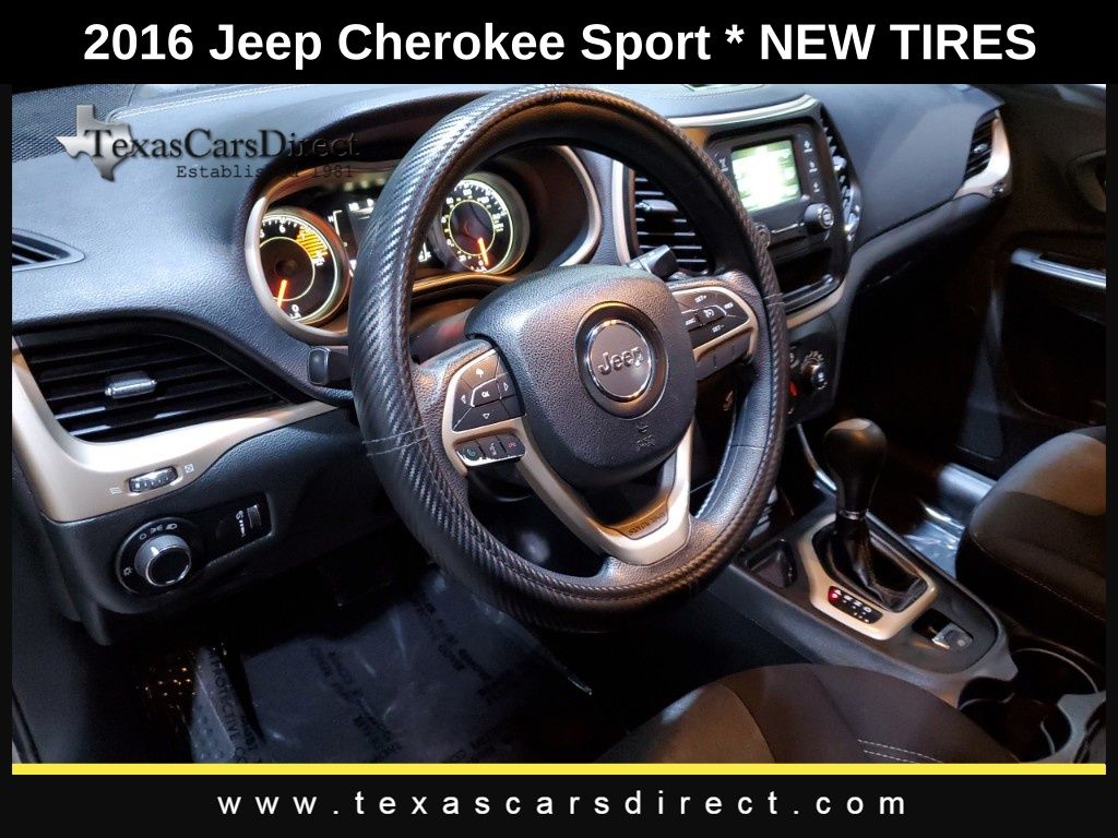 2016 Jeep Cherokee Sport 7