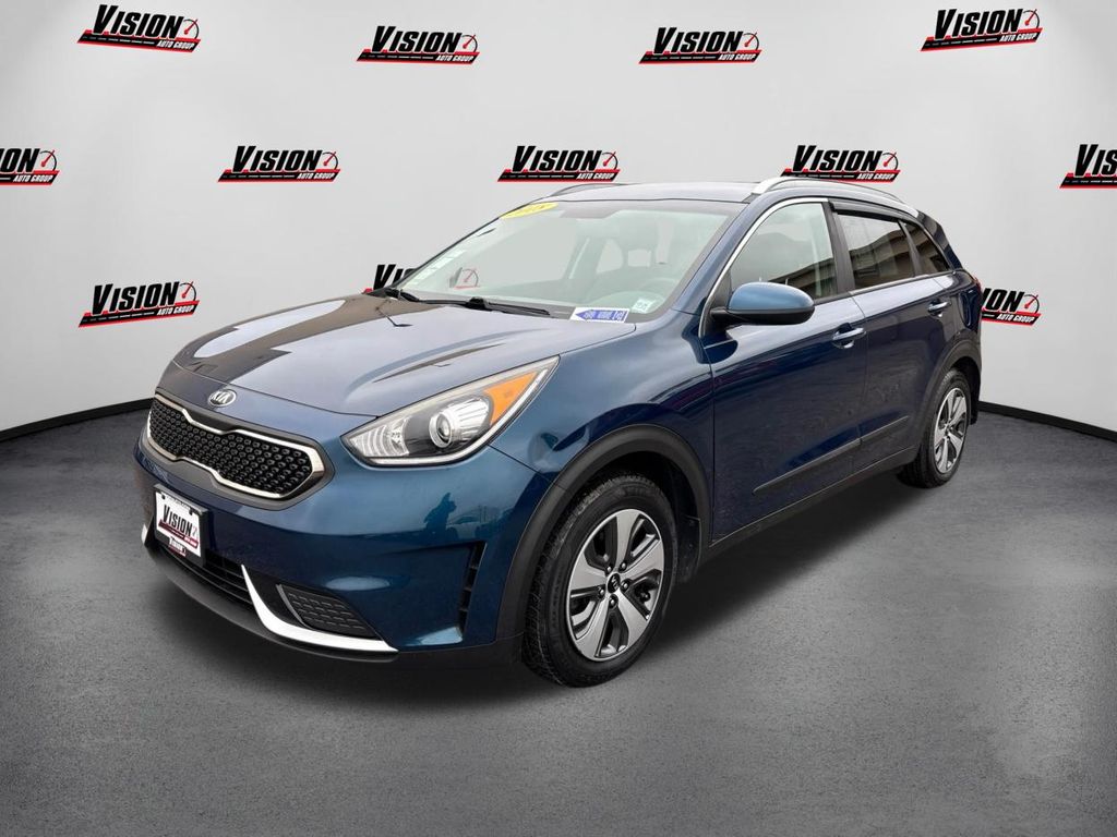Deep Cerulean 2018 Kia Niro LX FWD SUV / Crossover Front-Wheel Drive 6-Speed Dual Clutch