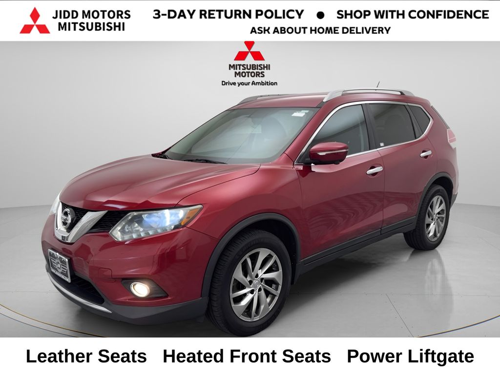 Cayenne Red Pearl 2014 Nissan Rogue SUV / Crossover All-Wheel Drive Continuously Variable Transmission