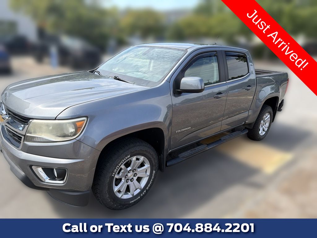 Gray (Satin Steel Metallic) 2018 Chevrolet Colorado Pickup Truck 4X2 8-Speed Automatic