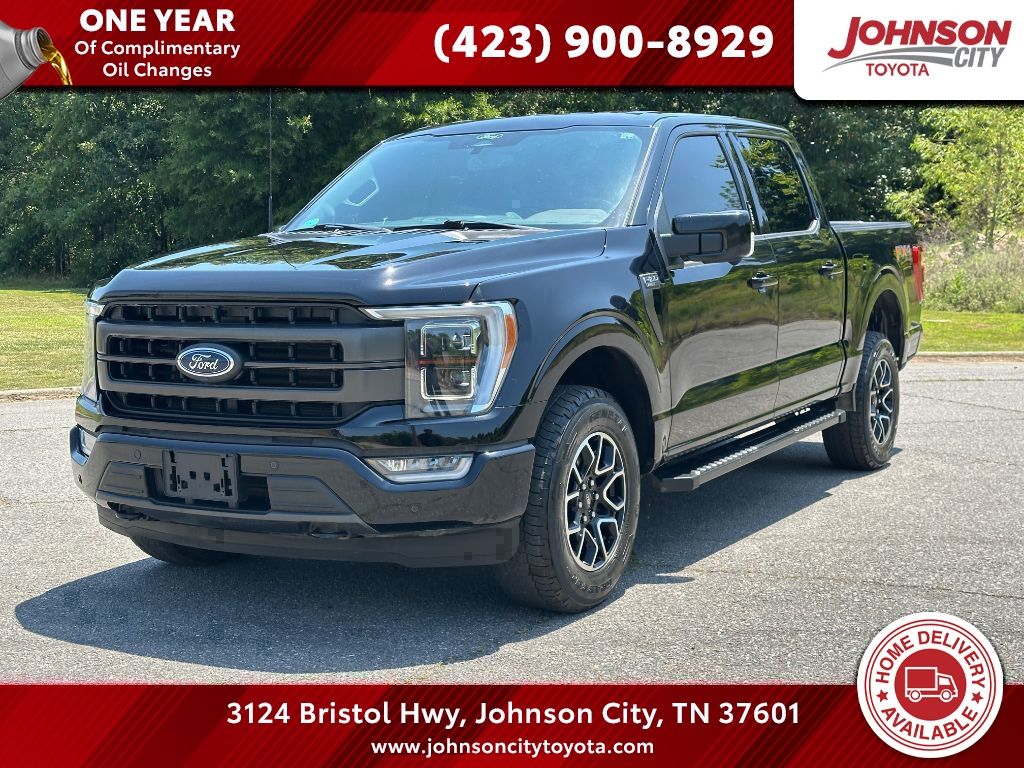 Agate Black Metallic 2022 Ford F-150 Pickup Truck Four-Wheel Drive Automatic