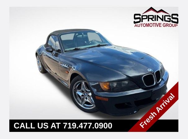 Black 1998 BMW M RWD Convertible Rear-Wheel Drive 5-Speed Manual