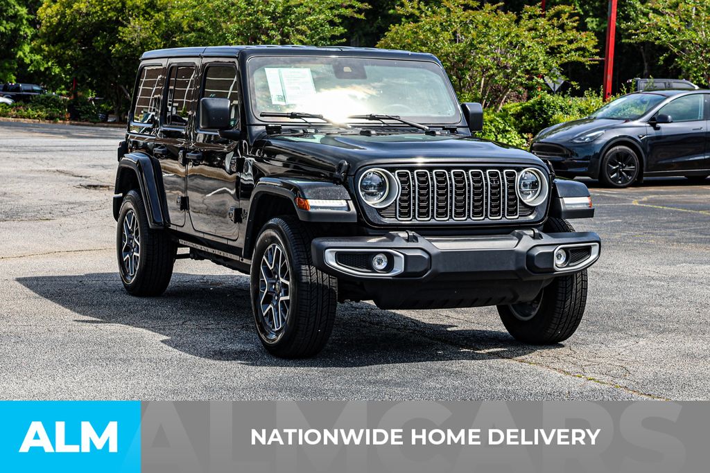 Used 2025 Black Jeep Sahara / MT Certified image 5