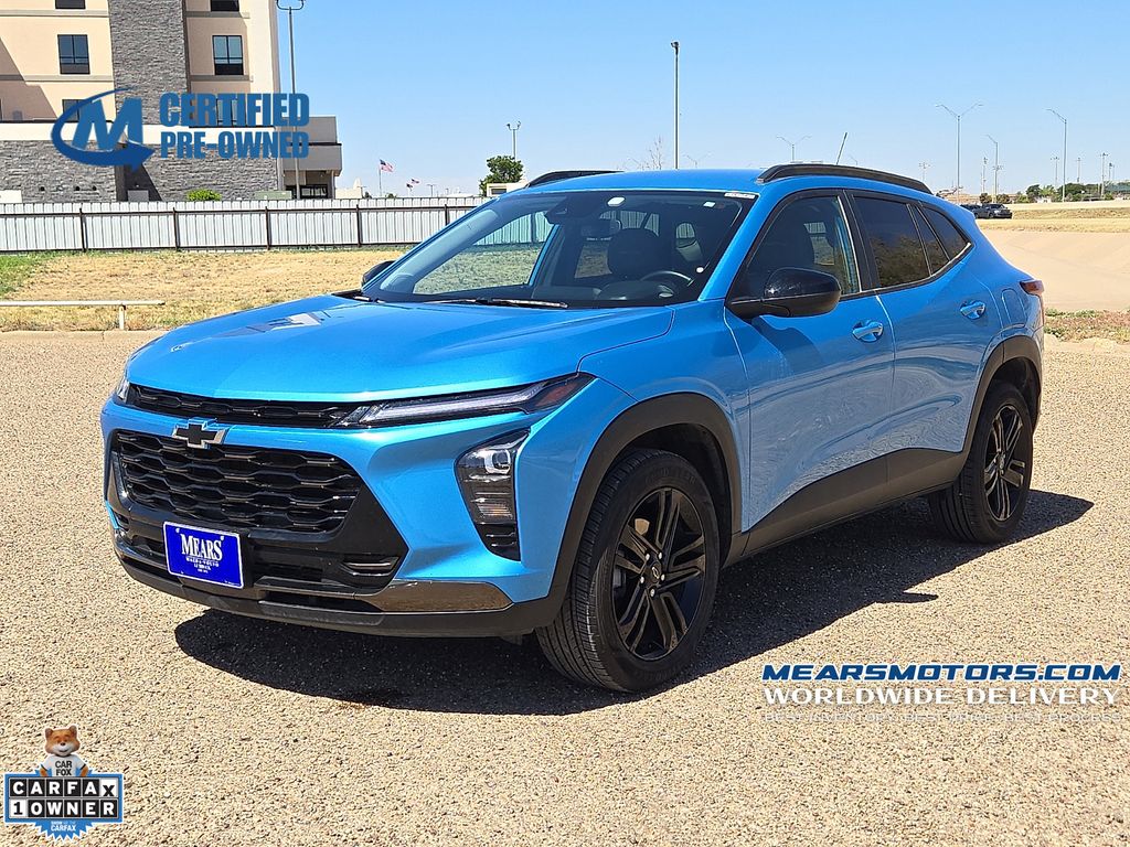 Marina Blue Metallic 2025 Chevrolet Trax Activ FWD SUV / Crossover Front-Wheel Drive 6-Speed Automatic