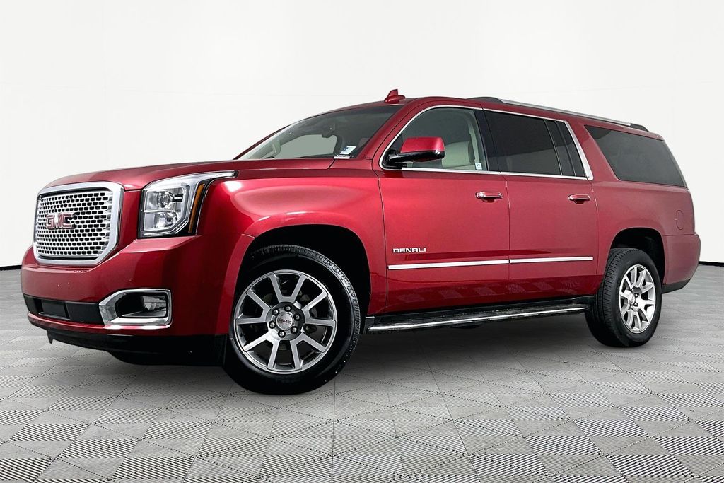Crystal Red Tintcoat 2015 GMC Yukon XL Denali RWD SUV / Crossover 4X2 8-Speed Automatic