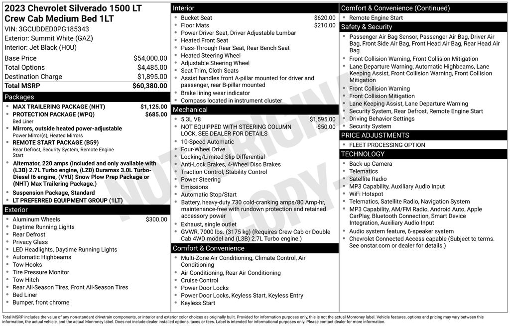 Used 2023 Chevrolet Silverado 1500 Truck