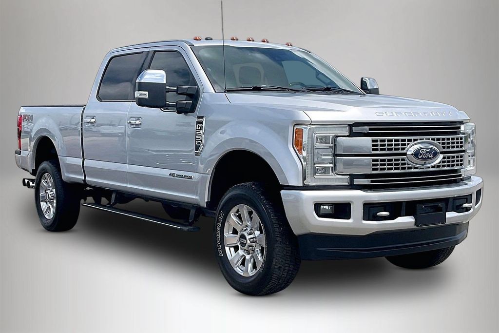 Ingot Silver 2017 Ford F-250 Super Duty Pickup Truck Four-Wheel Drive 6-Speed Automatic