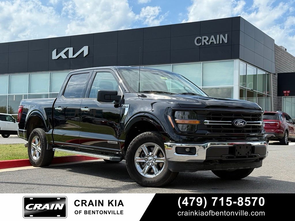 Black Metallic 2025 Ford F-150 Pickup Truck Four-Wheel Drive Automatic