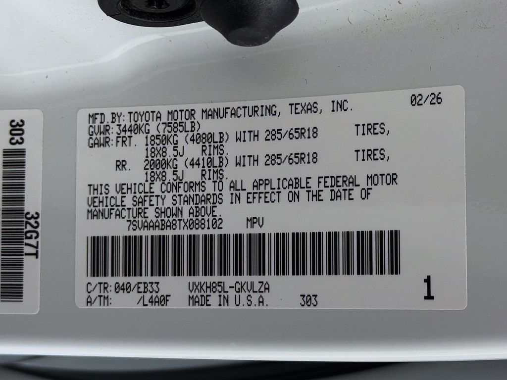 Used 2026 Toyota Sequoia SUV