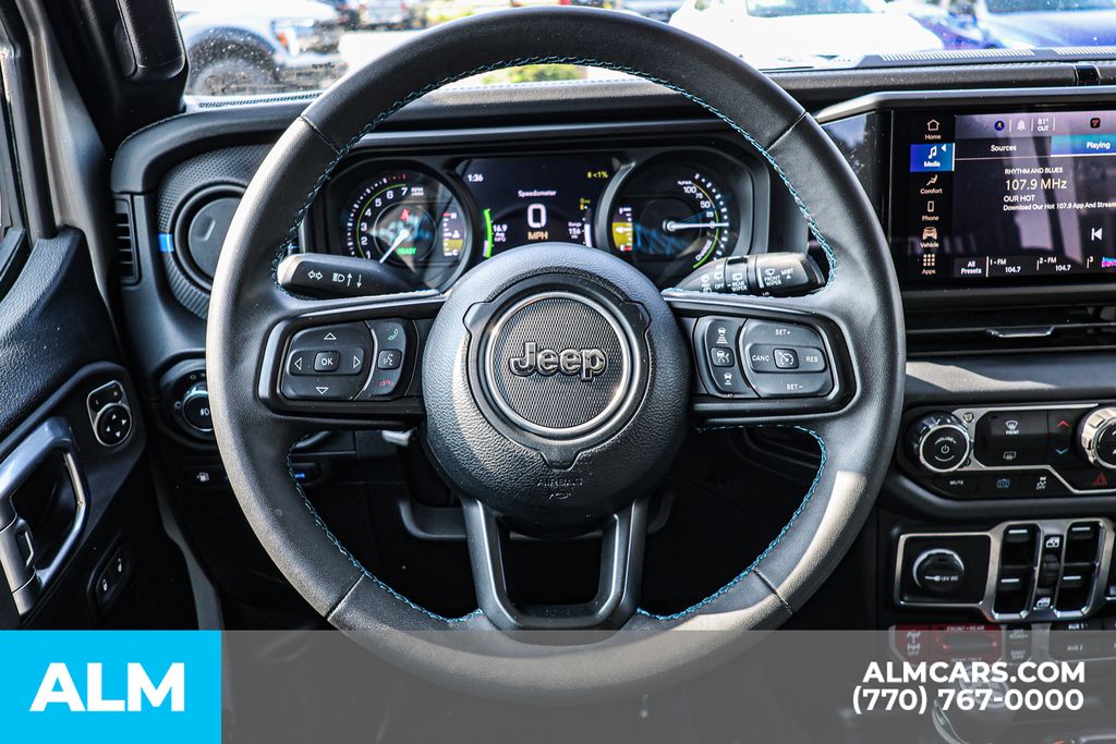 Used 2024 Silver Jeep Rubicon 4xe image 30