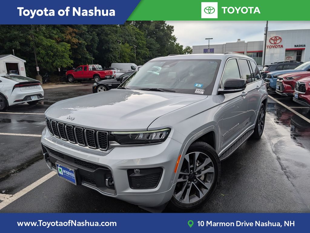 Silver Zynith 2025 Jeep Grand Cherokee SUV / Crossover Four-Wheel Drive 8-Speed Automatic